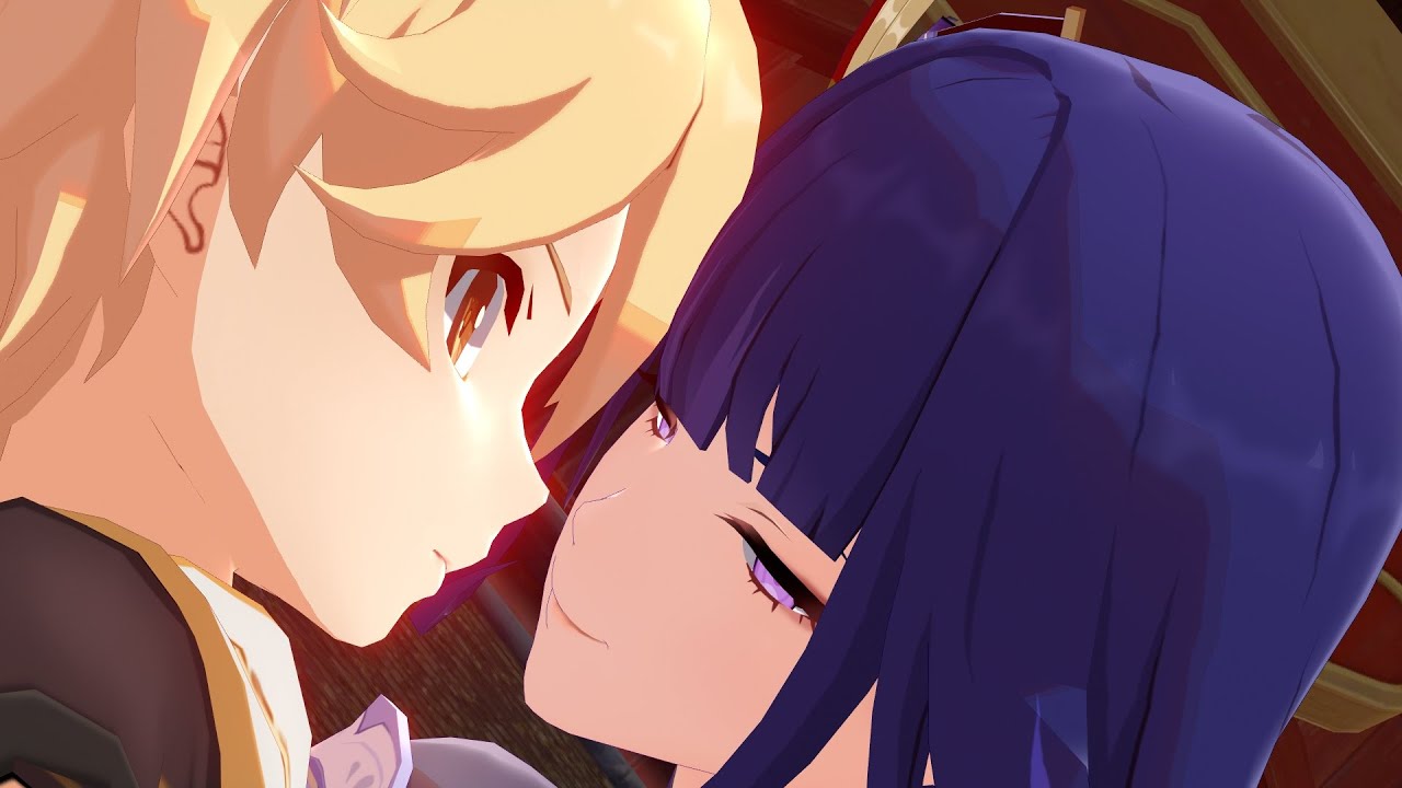 Ayaka and Keqing saw Ei kissing Aether