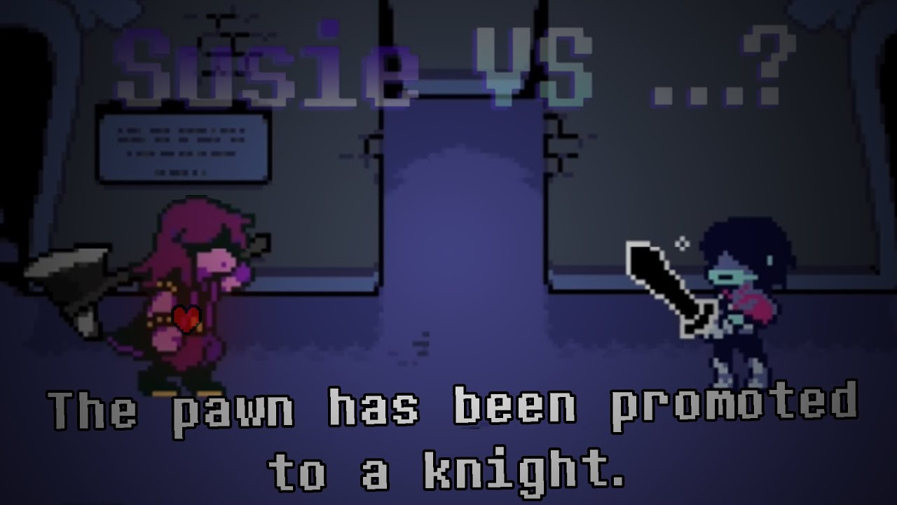 Susie Versus the NEW Knight... DELTARUNE Chapter 7
