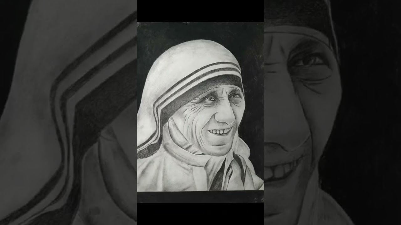 #shorts #motherteresadrawing#viral