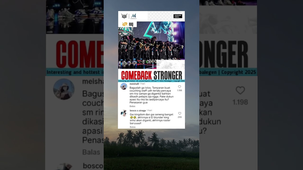 comeback stronger RRQ Hoshi