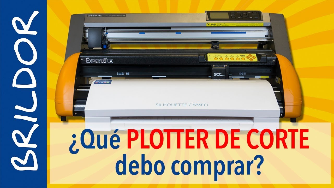 ¿Qué plotter de corte debo comprar? GCC, Grapthtec o Cameo