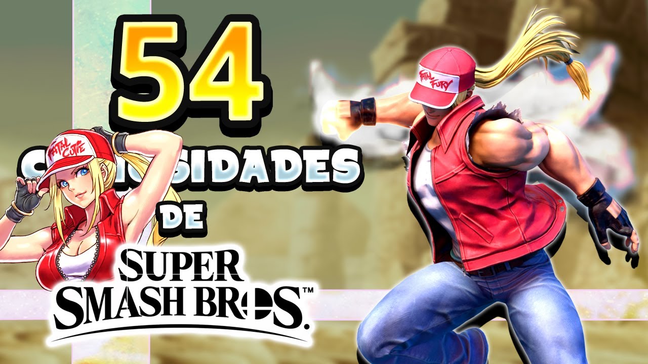 54 CURIOSIDADES BRUTALES de TERRY de SUPER SMASH BROS