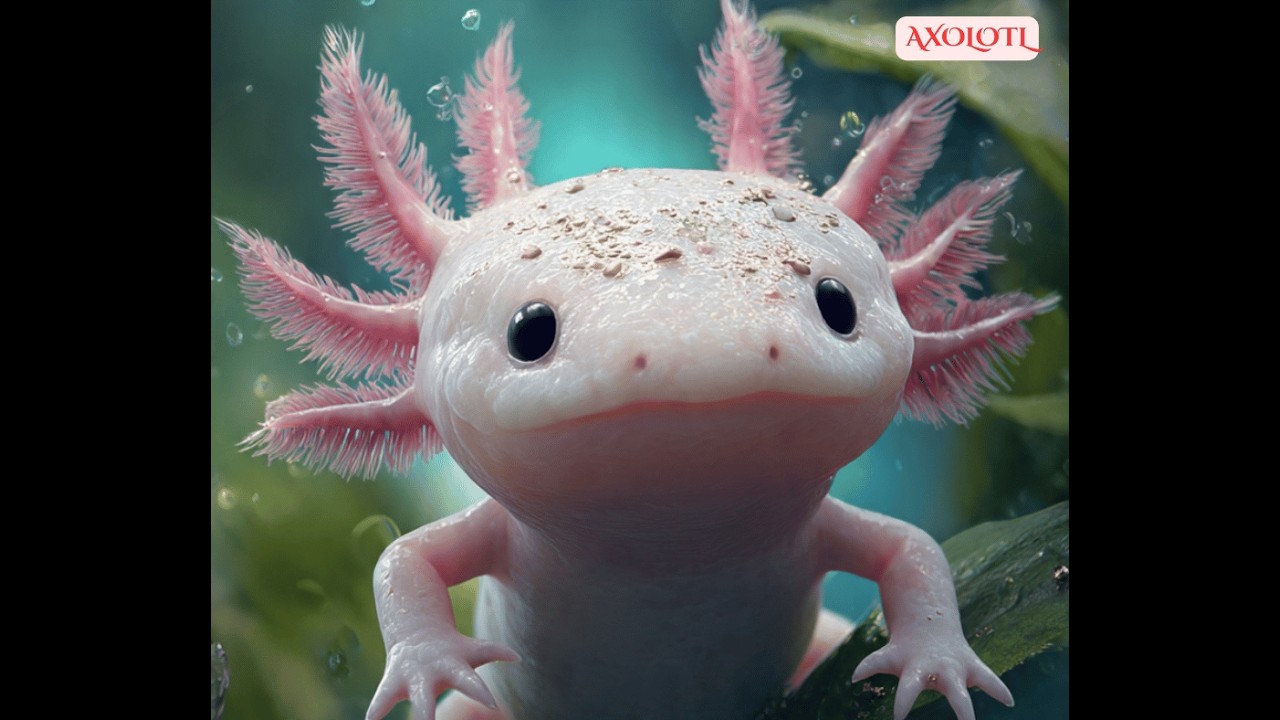 AXOLOTL:  STRANGE, ADORABLE AND SCIENTIFICALLY FASCINATING