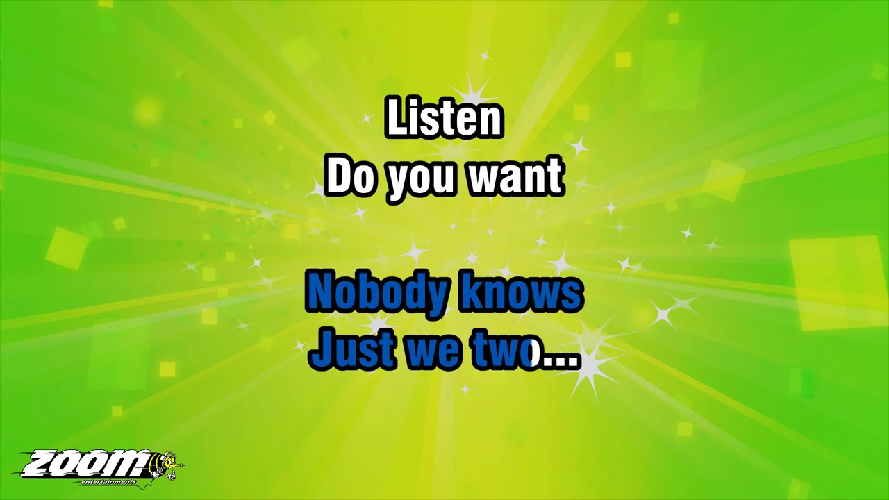 The Beatles - Do You Want To Know A Secret (Karaoke Version) with Lyrics On Screen