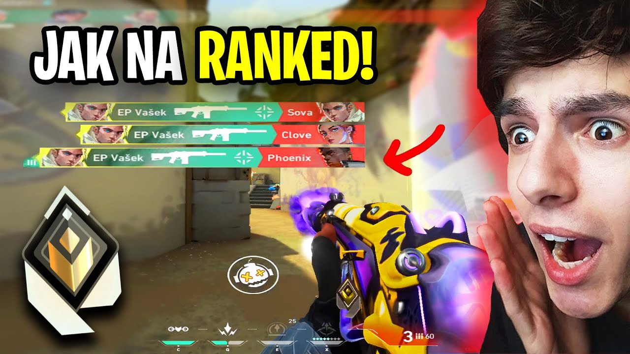 Moje NEJLEP&Scaron;&Iacute; Hra za posledn&iacute; rok?! (VALORANT Ranked)