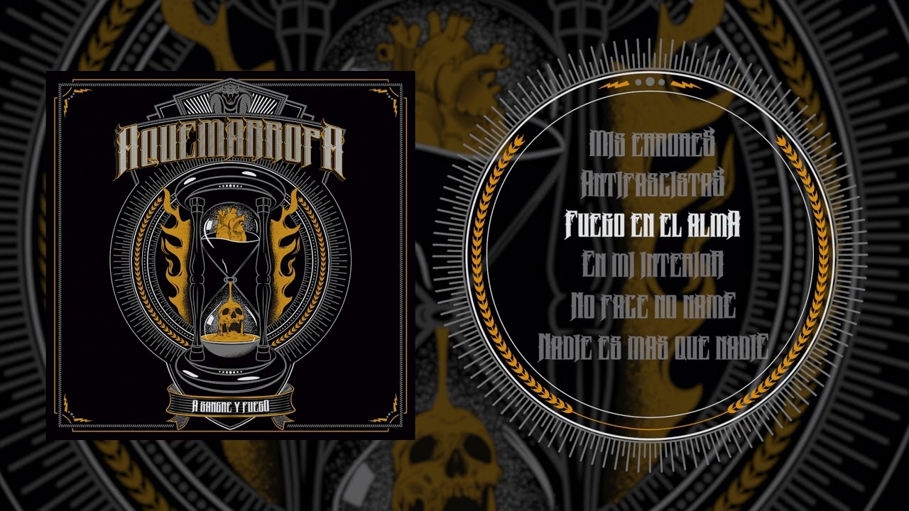 AQUEMARROPA - A sangre y fuego - (Full Album)