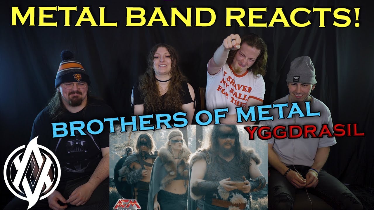 Brothers of Metal - Yggdrasil REACTION | Metal Band Reacts!