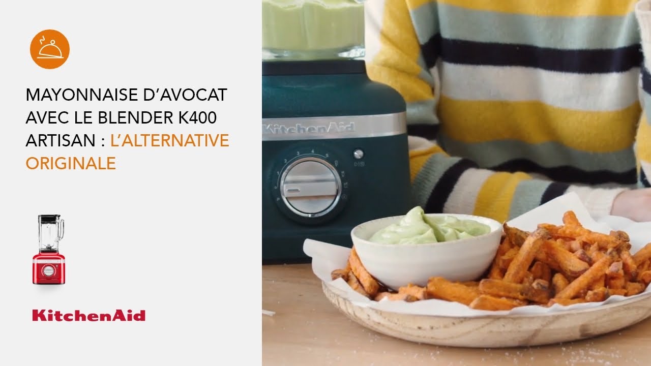 Mayonnaise d’avocat avec le blender K400 Artisan : l’alternative originale | Recette | KitchenAid