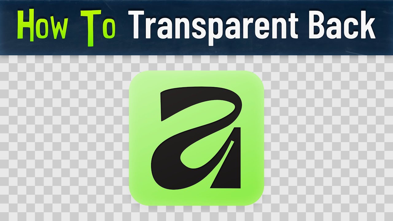 Как экспортировать PNG с прозрачным фоном в Affinity 3.0