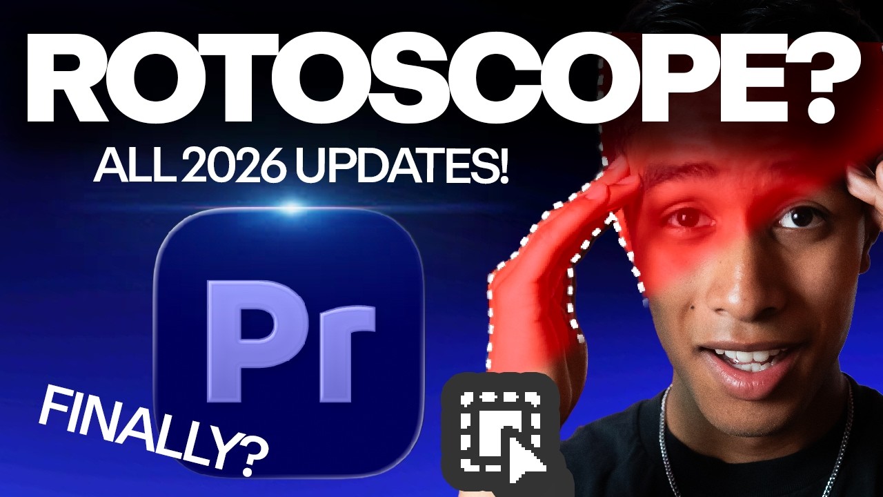 Ротоскопирование в Premiere Pro? — Подробное объяснение всех новых обновлений 2026 года!