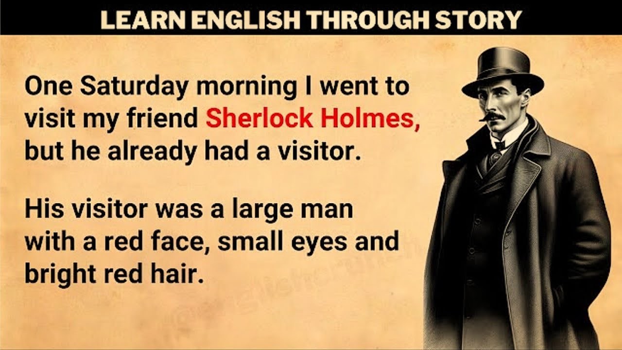 Improve your English 🚨 Sherlock Holmes Thriller - Mysterious Job Offer