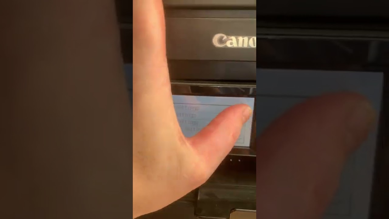Factory reset Canon I-Sensys MF269DW printer admin pin forgotten answer within the first 60 seconds
