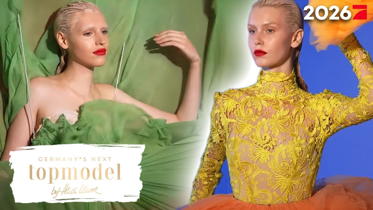 Kristian Schuller inszeniert die Models in Blumen-Looks | Germanys next Topmodel | ProSieben