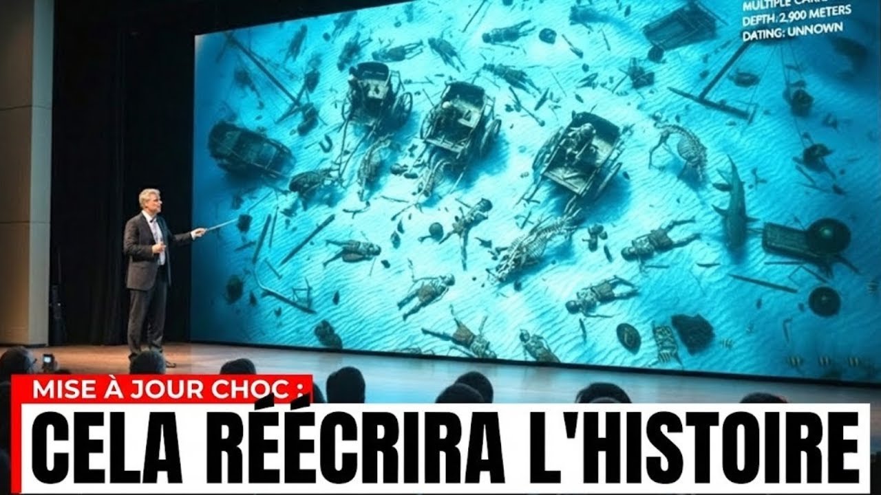 Des plongeurs découvrent l’armée du Pharaon sous la Mer Rouge, une découverte CHOC