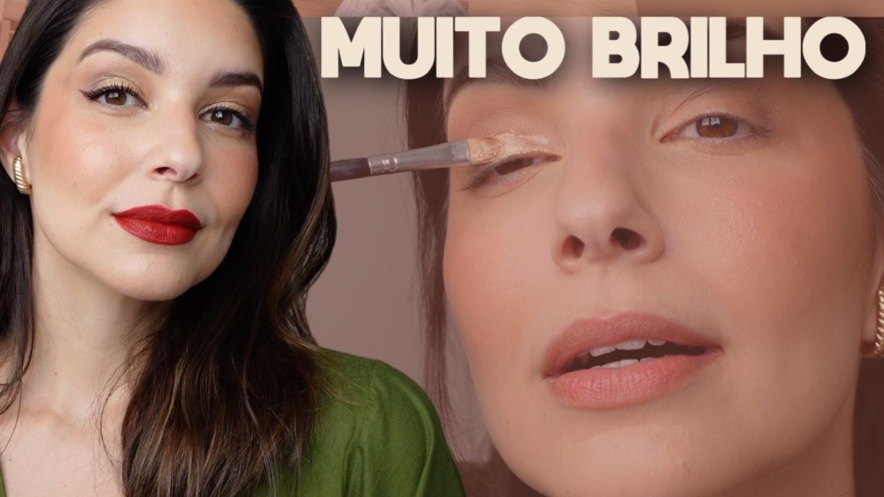 AUTOMAQUIAGEM COM BRILHO PARA O FINAL DE ANO | Laura Kuczynski