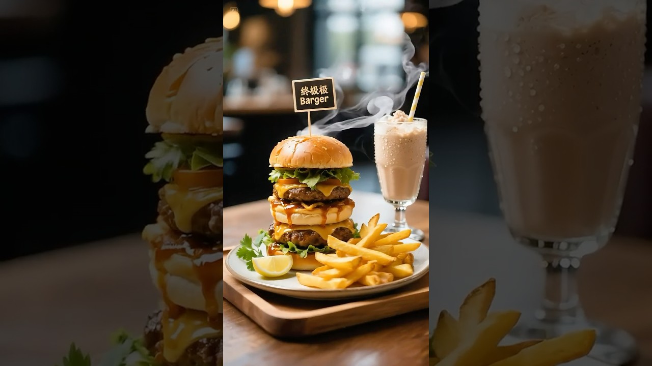 第25回 - 可能是世界上最美味的漢堡【美食吃播合集 Food eating broadcast collection 】