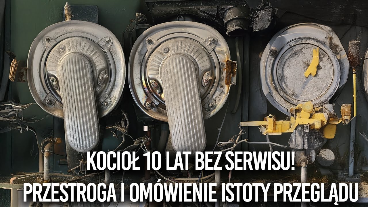 Jak się skończyło 10 lat bez serwisu kotła gazowego.