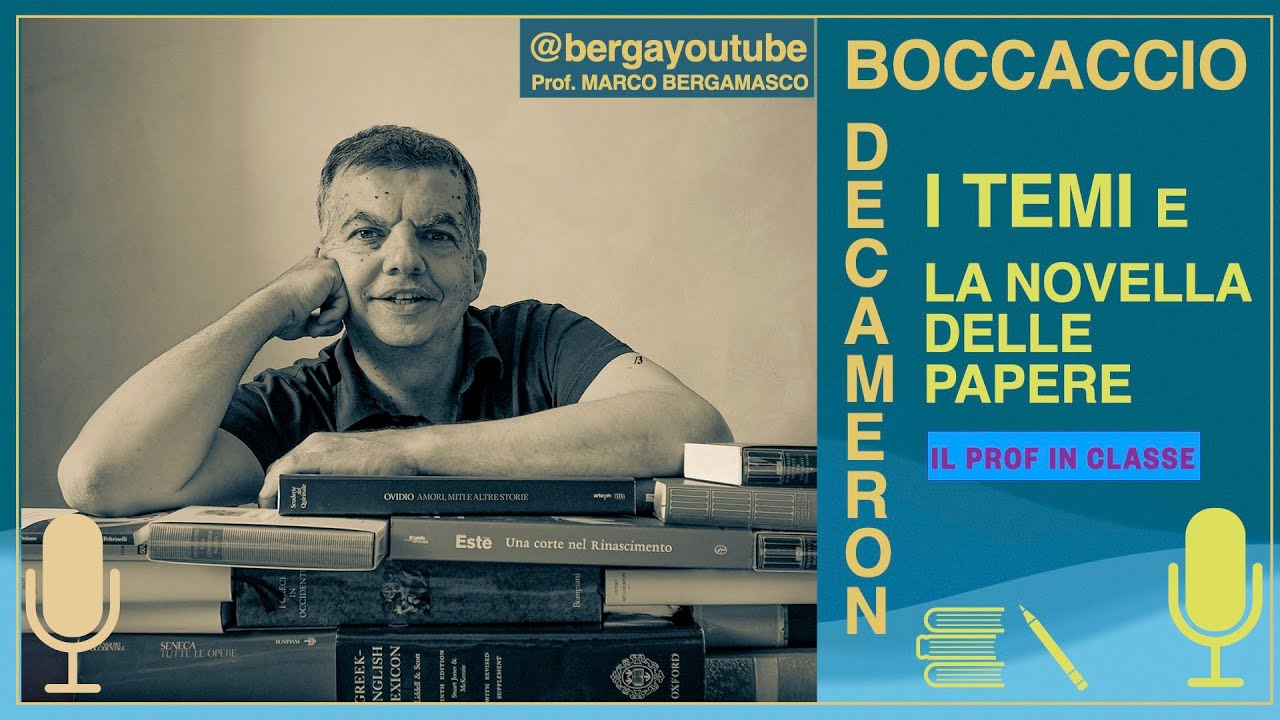 Boccaccio, Il Decameron. I temi e la Novella delle Papere.