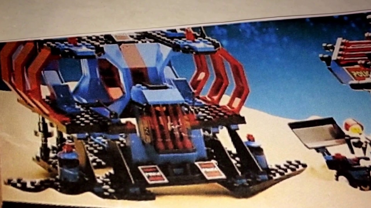 LEGO Space Police, 6986 Mission Commander ( BASE alternate build) with 6955