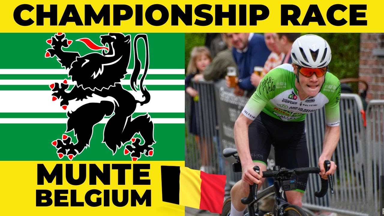 ROAD RACE @ MUNTE MERELBEKE (BELGIUM) - CHAMPIONSHIP - CRASH - GO PRO LAP