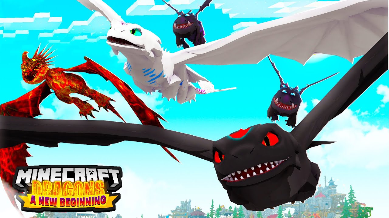 Minecraft Dragons - A NEW BEGINNING!