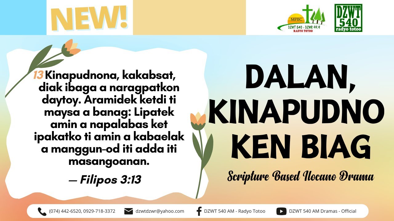 Dalan, Kinapudno ken Biag - December 24, 2024 #DZWTDramasOfficial