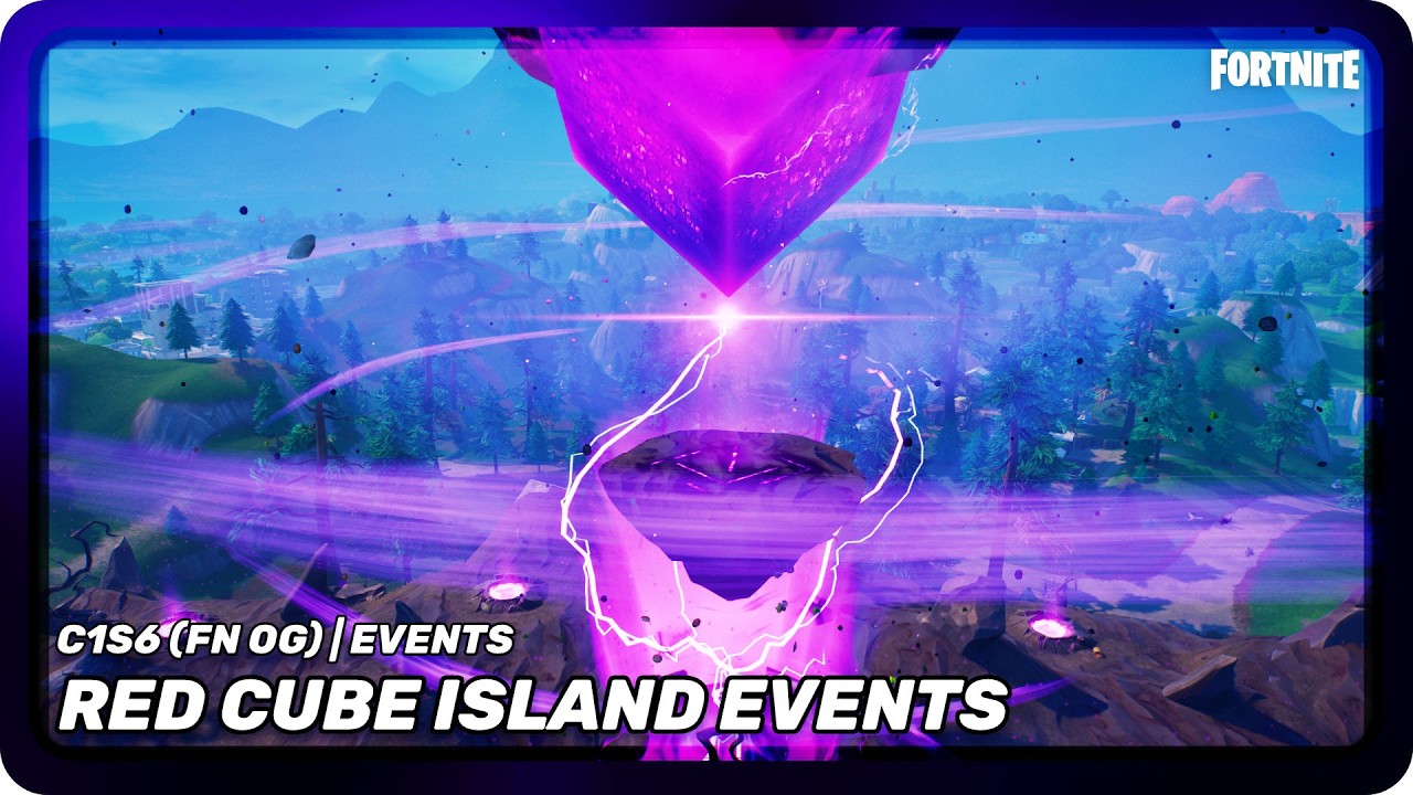 Fortnite OG - (Season 6) Red Cube/Floating Island Events