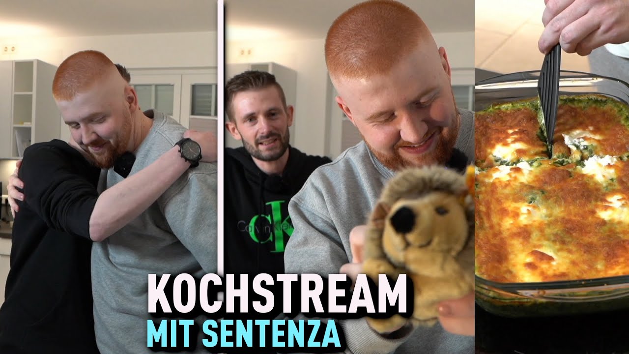 SENTENZA ZEIGT SICH ZUM ERSTEN MAL! - KOCHSTREAM mit NILS (SENTENZA) | MckyTV Stream Highlights