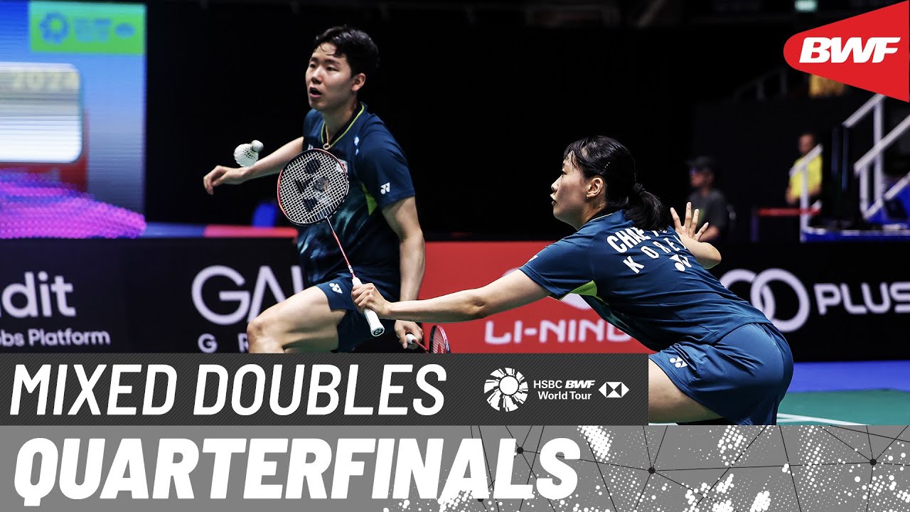 KFF Singapore Badminton Open 2024 | Seo/Chae (KOR) [4] vs. Chen/Toh (MAS) | QF
