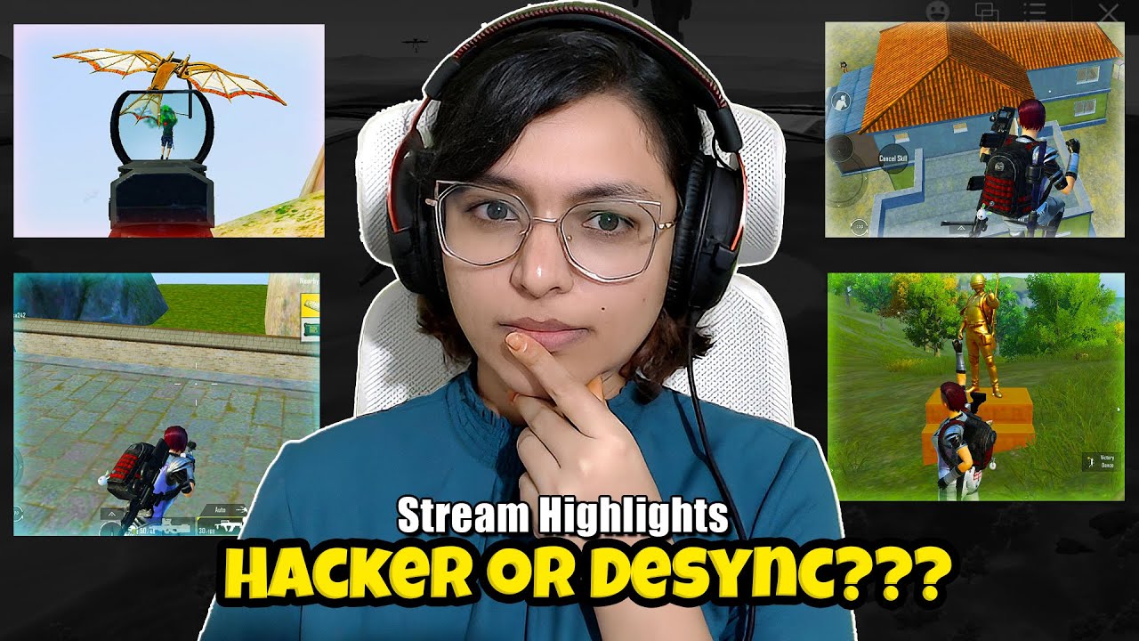 Hacker or Desync? | Solo vs Squad Funny PUBG/ BGMI Live Highlights