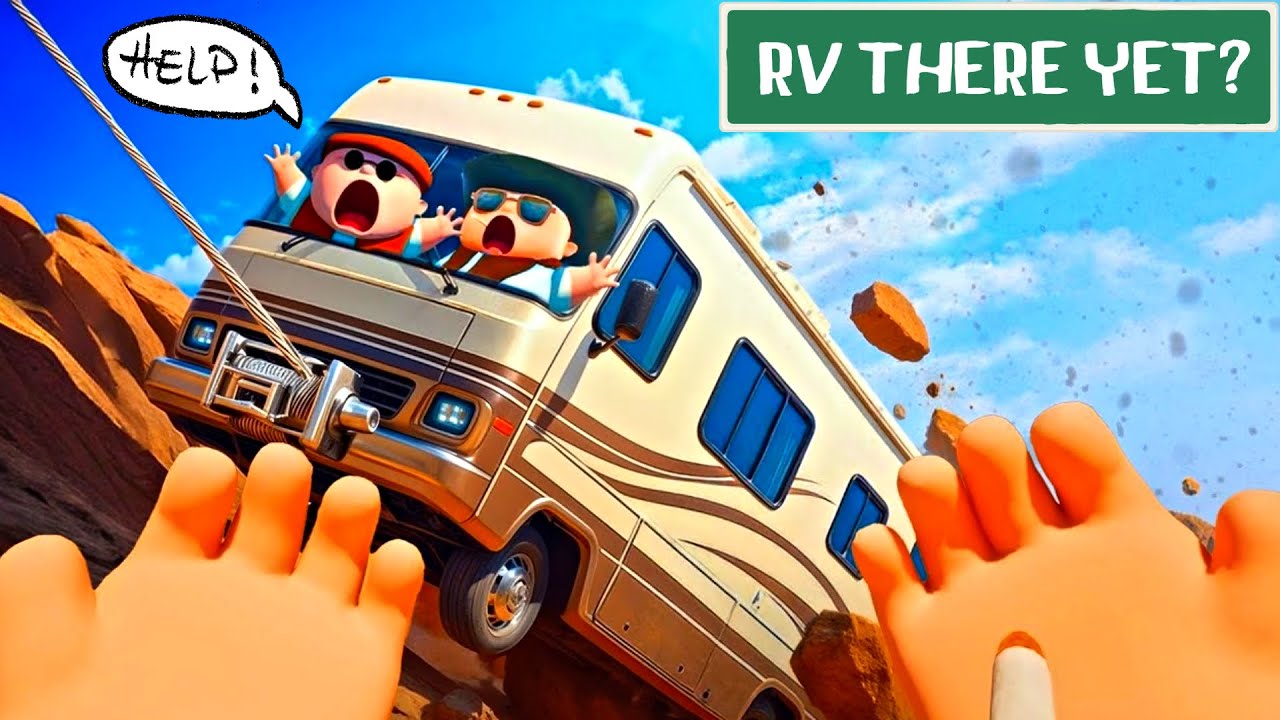 “One Wrong Move = Game Over 😨 | Dangerous Bridge in RV There Yet”