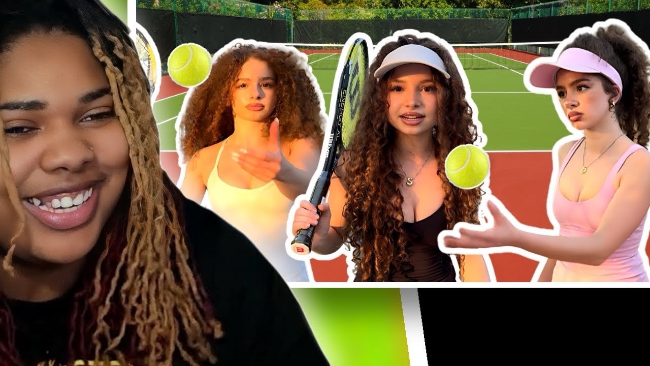 KALOGERAS SISTERS (TRY TO) PLAY TENNIS