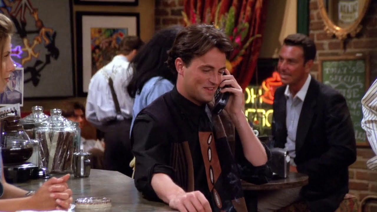 chandler being the cutest person in the world scene pack