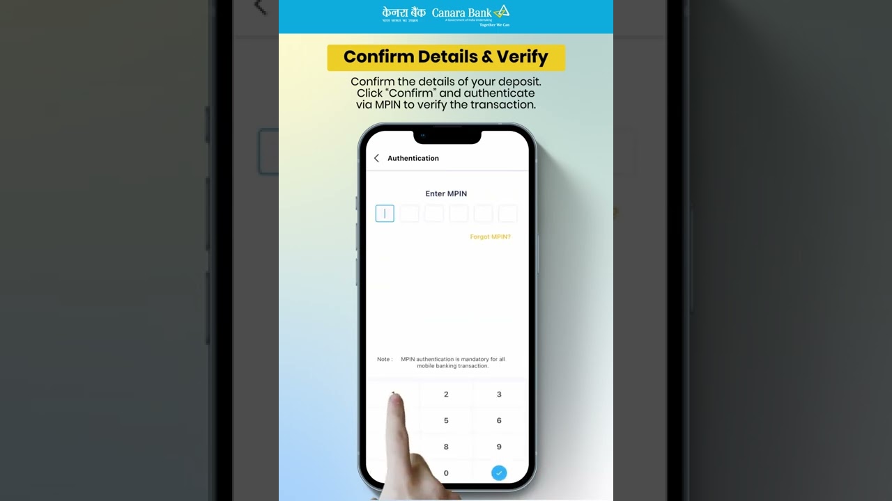 How to open recurring deposits through Canara Bank Mobile Banking (ai1)
