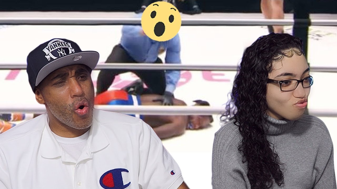 MY DAD REACTS TO JAKE PAUL KNOCKS NATE ROBINSON OUT REACTION