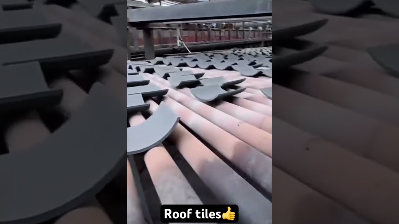 Производство черепицы, круто😎