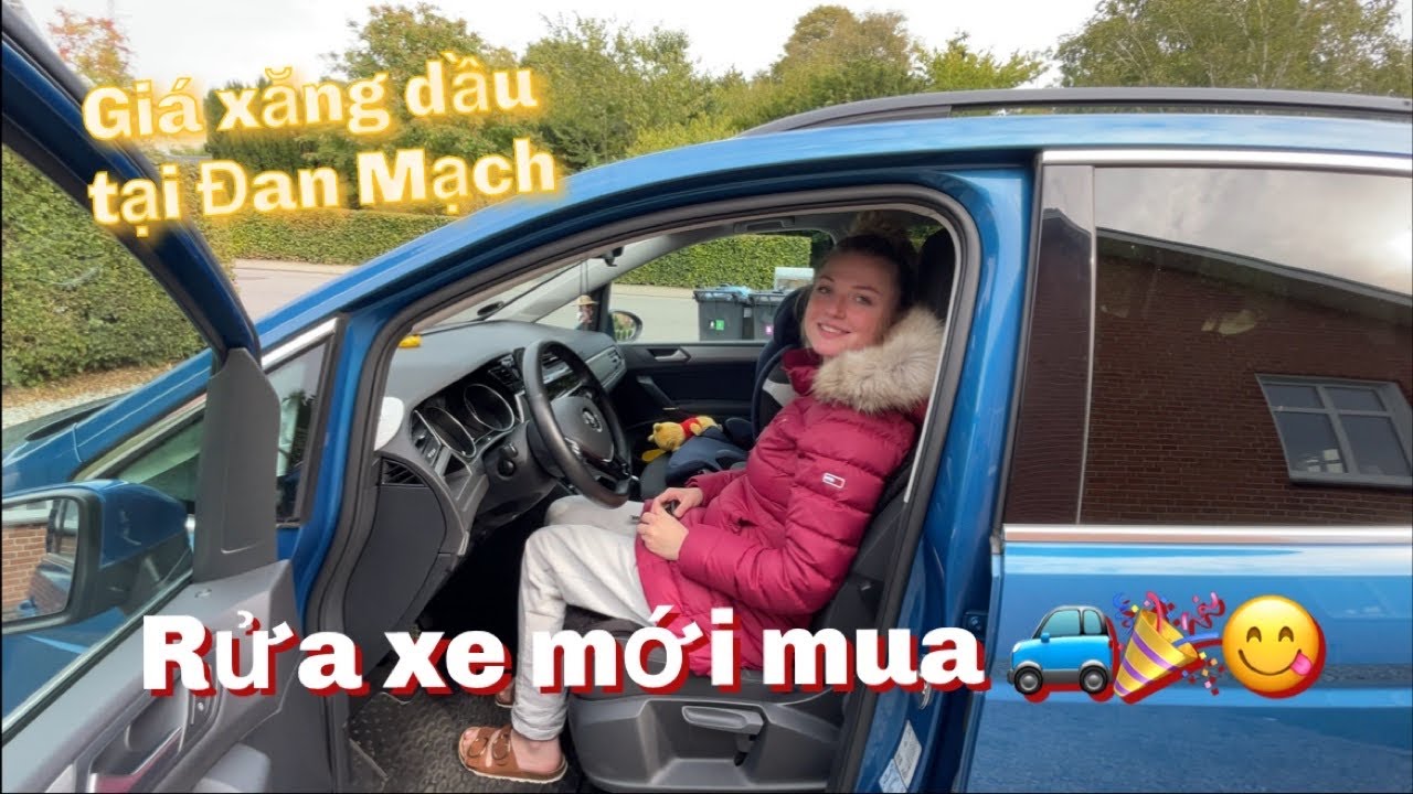 Đổi xe mới to hơn mới đủ chỗ cho thành viên thứ 5 của gia đình, giá xăng dầu  tại Đan Mạch