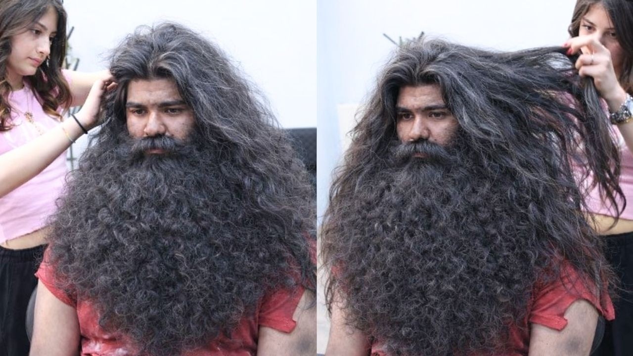 ''8 YEARS BEARD! Homeless Man Given A Rich Life