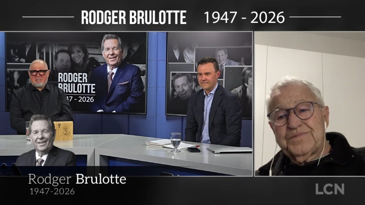 Michel Bergeron rempli d'émotion en parlant de son ami Rodger Brulotte