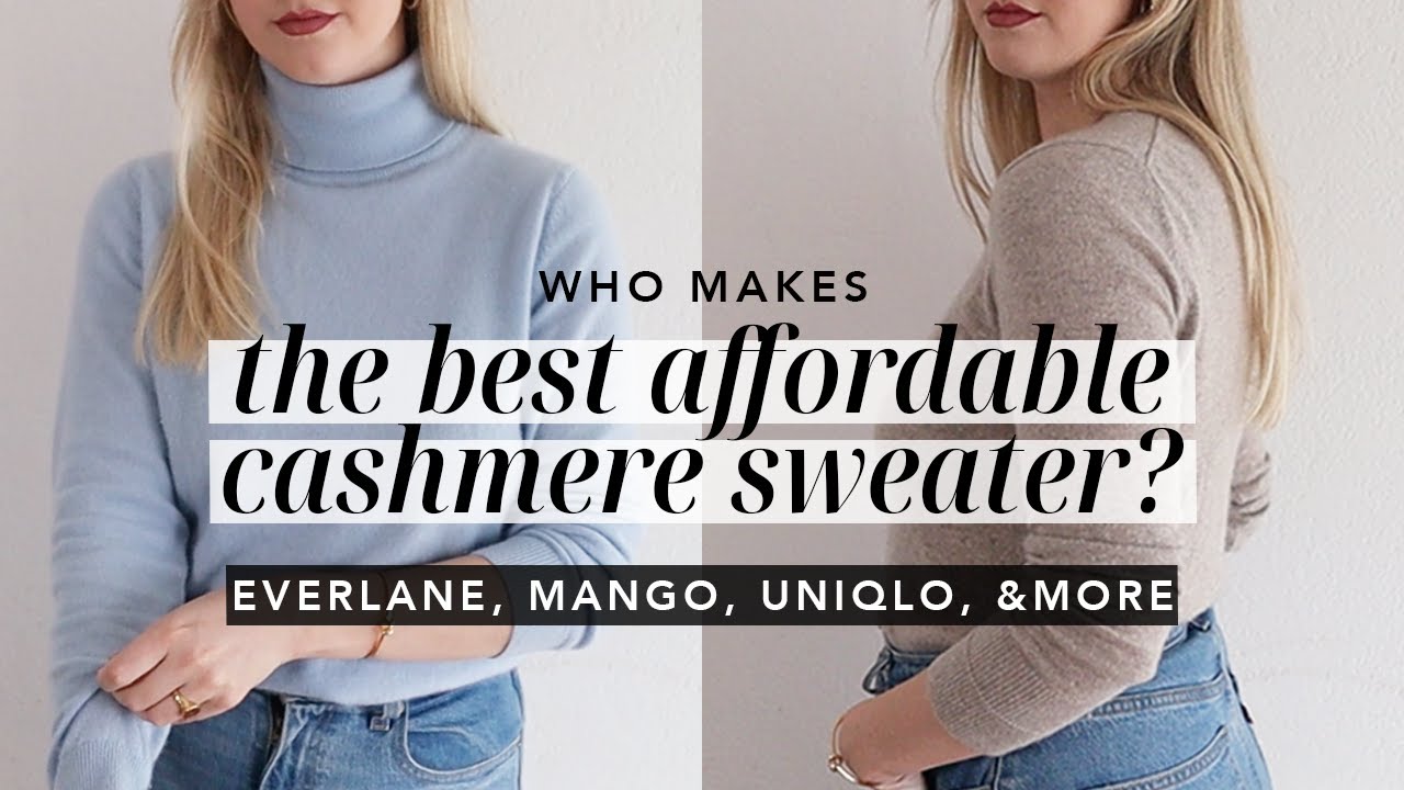 Cashmere Sweater Comparison
