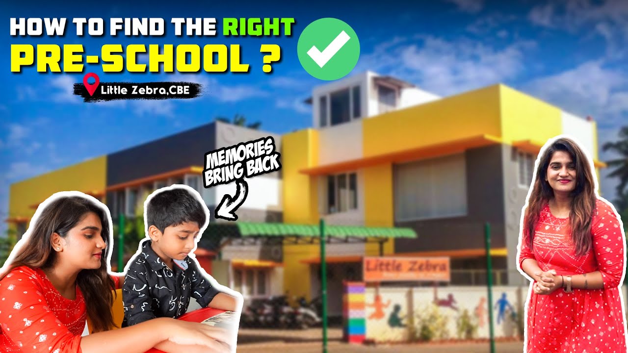 👉Finding School For my Niece👶  | Little Zebra PRE-School | PoojaRajendran | CoimbatoreVlogs