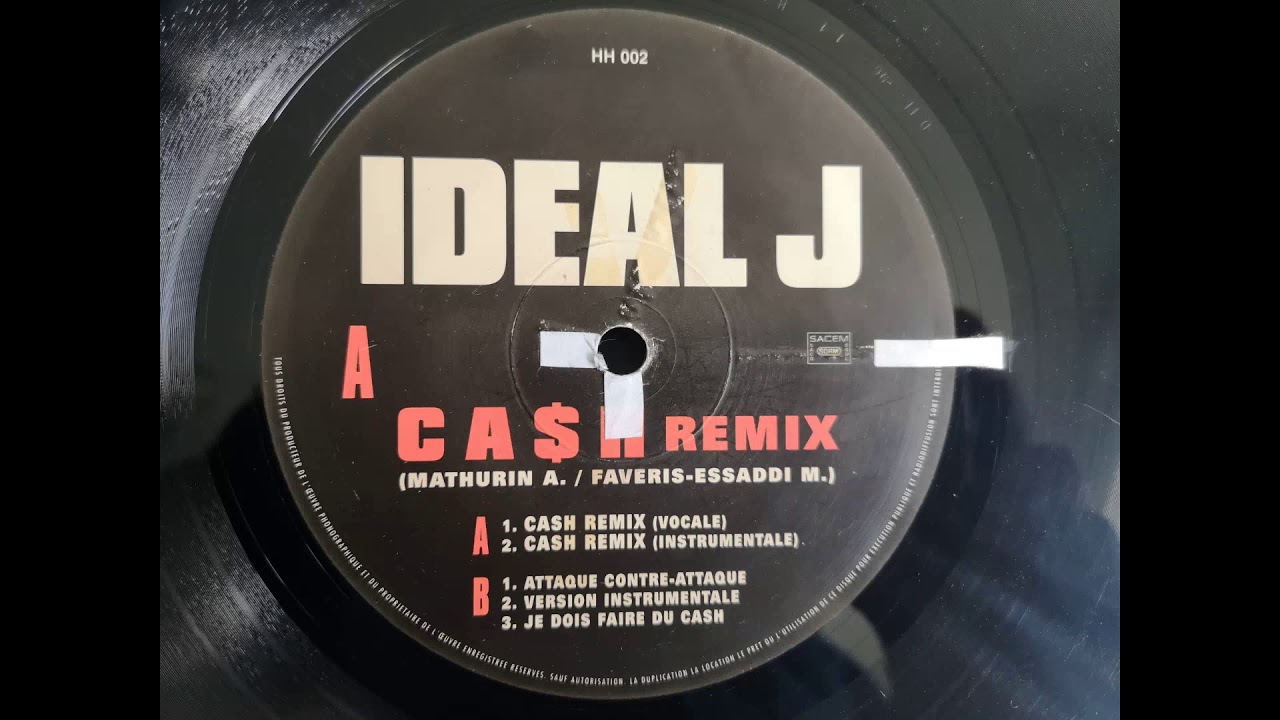 INSTRUMENTAL - Ideal J (Kery James) - cash remix - 1996 - prod dj Mehdi - HIP HOP by MHT