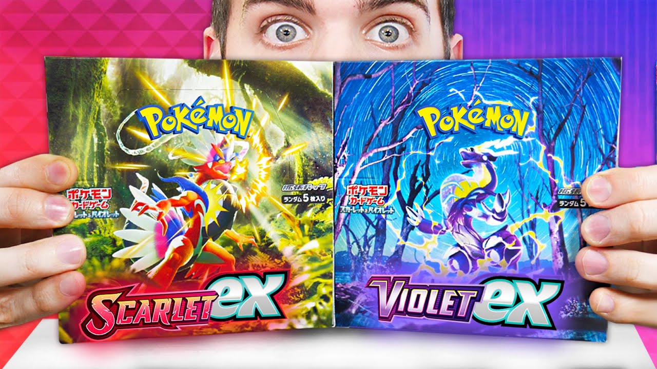 *IL RITORNO DELLE CARTE ex!!!* APRO IL NUOVO BOX DA 30 BUSTINE POKEMON VIOLET ex!