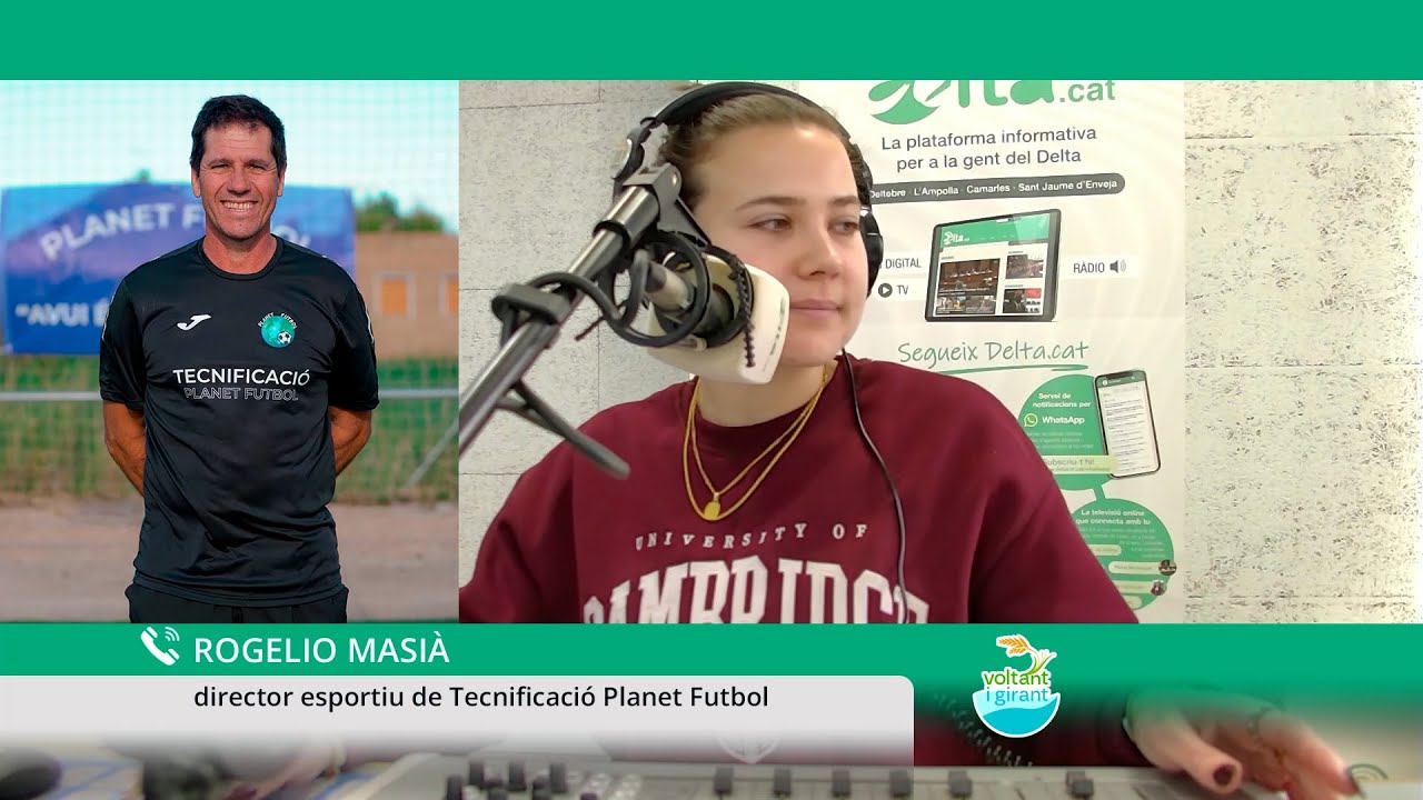 Voltant i Girant amb Rogelio Masià, director esportiu de Tecnificació Planet Futbol