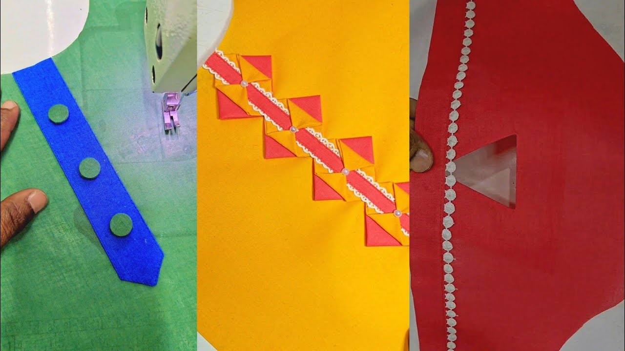 Viral neck and sleeve design cutting and stitching | latest neck design