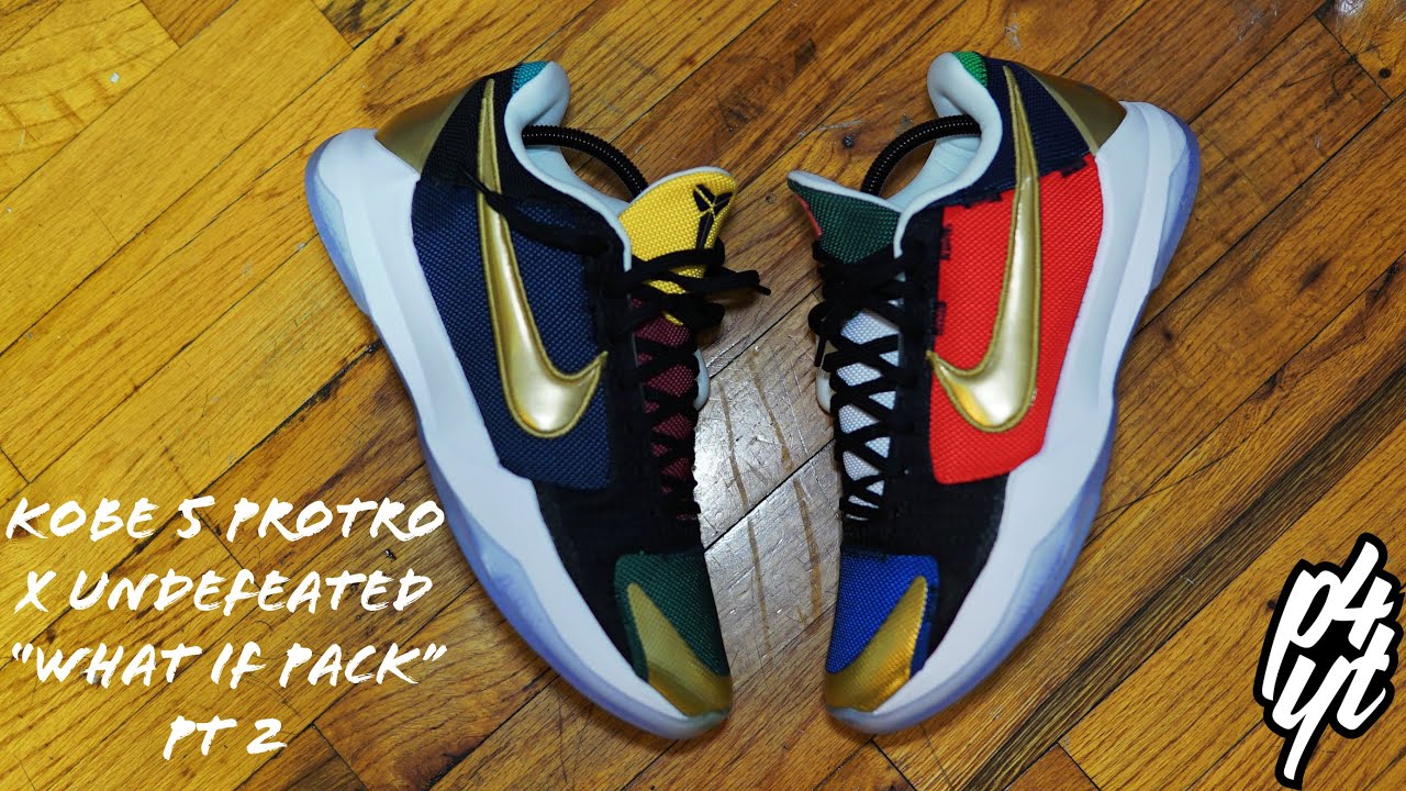 Nike Kobe 5 Protro X Undefeated What If Pack Pt.2 Unboxing & Review