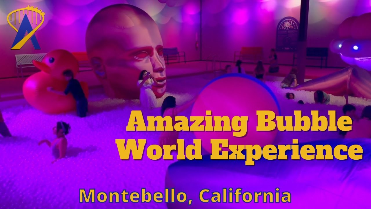 Amazing Bubble World Experience in Los Angeles