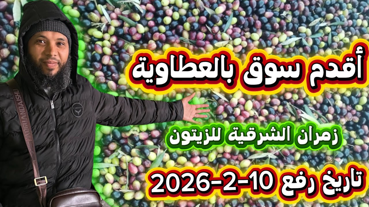 تمن الزيتون بزمران الشرقية اقدم السوق للزيتون تم رفع الفيديو بتاريخ 10_2_2026