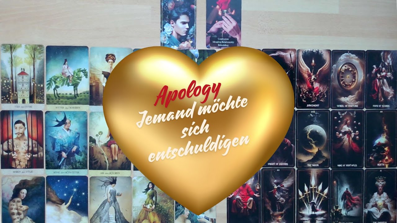 JEMAND MÖCHTE SICH ENTSCHULDIGEN! KANNST DU DER SACHE TRAUEN? WAS SAGT ER - WAS DENKT ER WIRKLICH??!