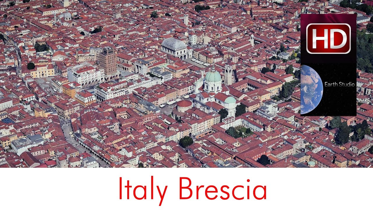 Italy Brescia earth studio HD